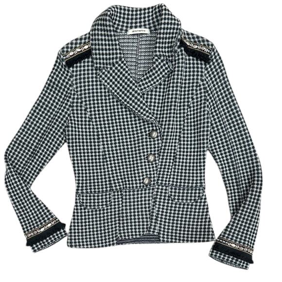 Anthropologie Aldomartins Wool Blend Tweed Blazer - Picture 1 of 8